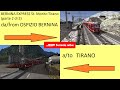 Bernina Express da Ospizio Bernina a Tirano Train Simulator 2019 (parte 2 di 2)