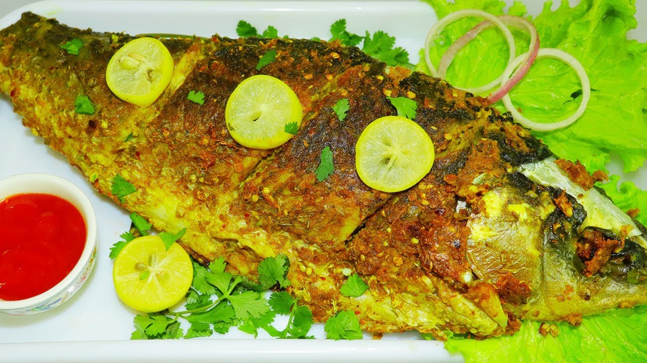 LAHORI TAWA FISH FRY - YouTube