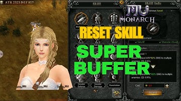 MU MONARCH SEA - Reset skill - Super Buffer #mu #mumonarch