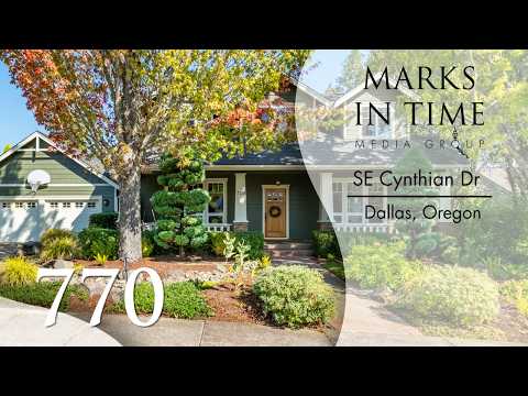 770 SE Cynthian Dr, Dallas, OR home video tour