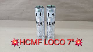 What's inside a HCMF LOCO 7 canister shell firework