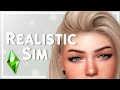 Making a Realistic Sim in The Sims 4 + CC List