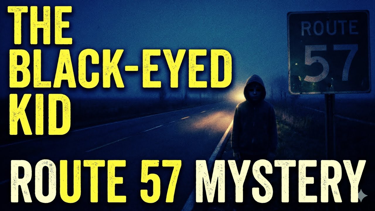 The Black-Eyed Kid on Route 57 – Real Terrifying Encounter | True Scary Story (2025)