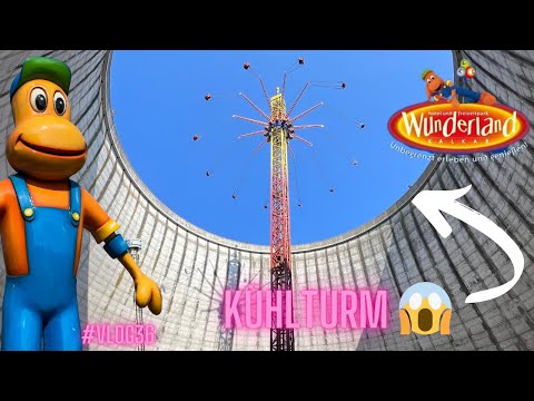 Wunderland Kalkar 2022 - Ein Freizeitpark in einem alten Atomkraftwerk⚛️-Eis?und Pommes ?#Vlog36