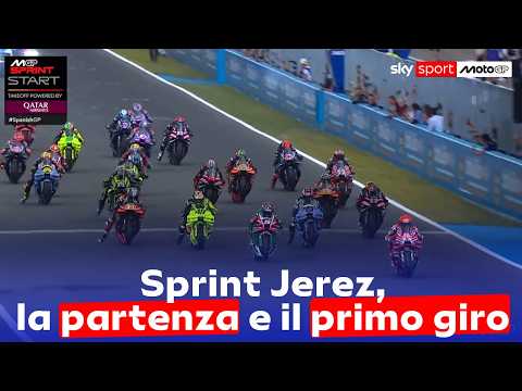 Video MotoGP, GP Spagna: Sprint Jerez, la partenza e il primo giro