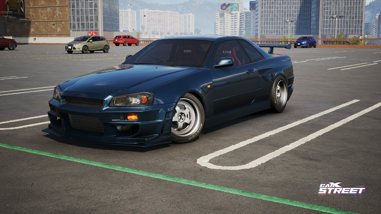 CarX Street l '02 Nissan Skyline R34 GTR (534HP) - YouTube