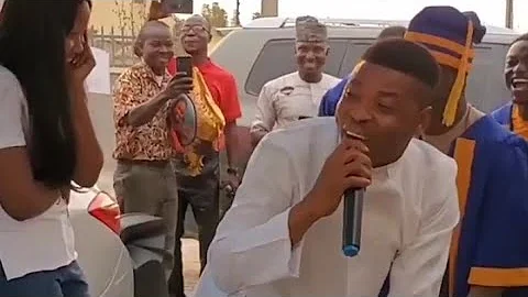 IPM choir and woliagba caught in act as he gives his exclusive twerk dance at a birthday surprise