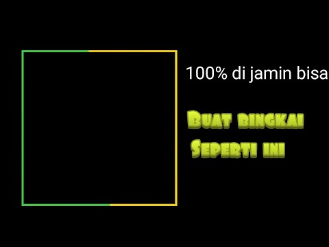 cara membuat bingkai quotes bergerak