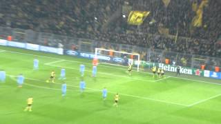 champions league: Borussia vs. Napoli, Marco Reus penalty goal