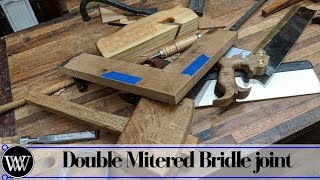 Making a Double Mitered Bridle joint live