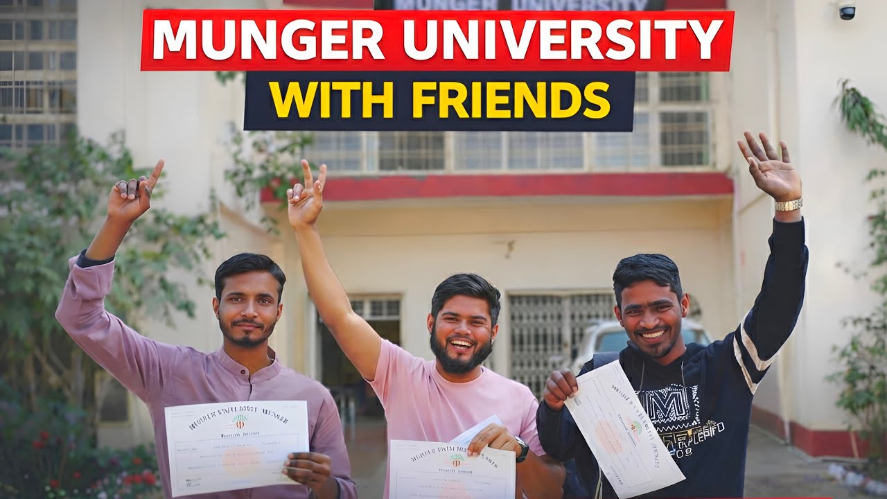 Graduation Complete 💯 at Munger University 🎓 | With Friends 💙 Azmi Vlogs ♥️