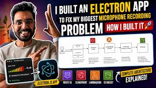 I Built an Electron App to Fix My Biggest Microphone Recording Problem, How I Built It 🚀