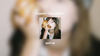 kingston - faye webster (sped up)