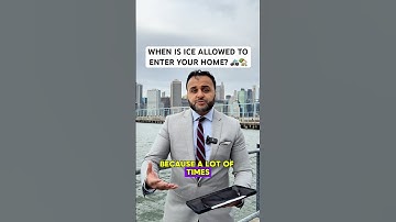 ICE Agents cannot enter your home without a proper judicial warrant! They must have a valid warrant.