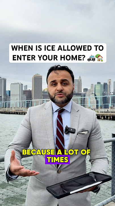 ICE Agents cannot enter your home without a proper judicial warrant! They must have a valid warrant.