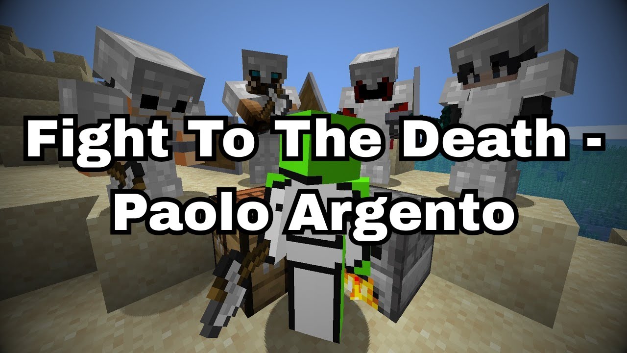 Fight To The Death - Paolo Argento [Minecraft Speedrunner VS 4 Hunters REVIVAL]