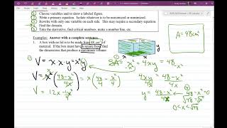 Max Volume of Box