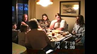 #14: 1998- Mom & Dad's  Easter dinner