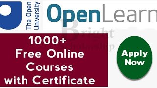 Open University Free Online Courses With Free Certificates | Best Online Courses | OpenLearn