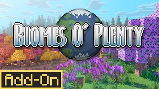 OFICIAL! Biomes O' Plenty Addon é MUITO BOM - Minecraft PE (Bedrock)