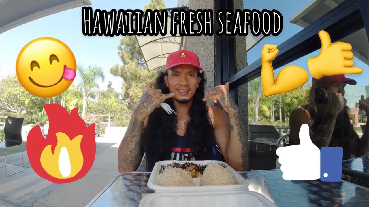 Food Vlogs Hawaiian Fresh Seafood San Diego mukbang YouTube