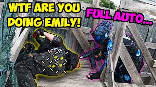 My Girlfriend SHOOTS My Teammate?! 😱 Paintball Funny Moments & Fails