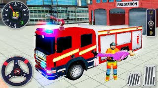 NY City FireFighter Simulator - Fire Truck Driver Rescues 3D - Android GamePlay #26 screenshot 1