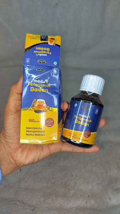 MADU PENGGEMUK BADAN - Menambah Berat BadanAnak & Dewasa#gemukbadanbinasyfa#madupenggemuk#madugemuk