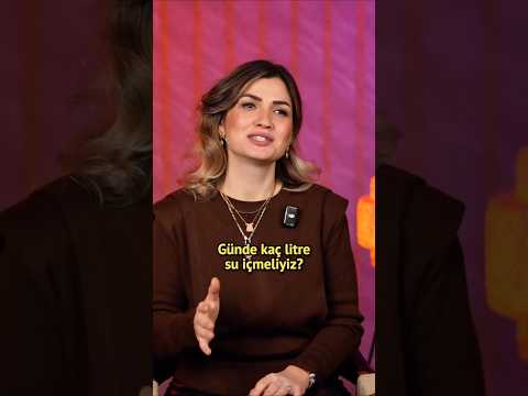 Günde Kaç litre Su İçmeliyiz #sağlıkvideoları #sağlıklıbeslenme #diyetisyenönerisi #sağlıktüyoları
