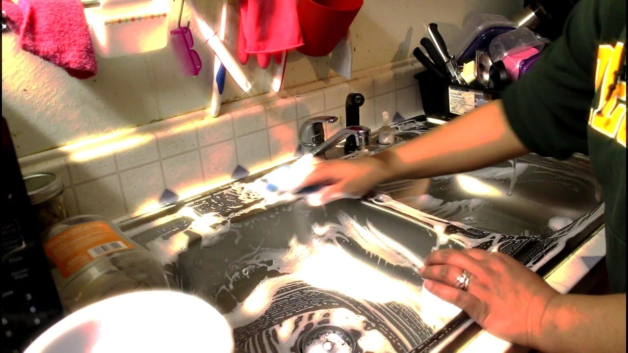 ASMR Cleaning Sink TheCramers YouTube