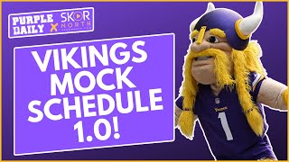Minnesota Vikings mock schedule 1.0