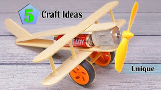 5 Most unique craft ideas from ice-cream sticks