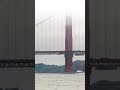 Golden Gate Bridge in San Francisco with fog time lapse