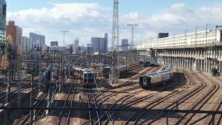 ◆車輌移動　207系　宮原電車区　「一人ひとりの思いを、届けたい　JR西日本」◆