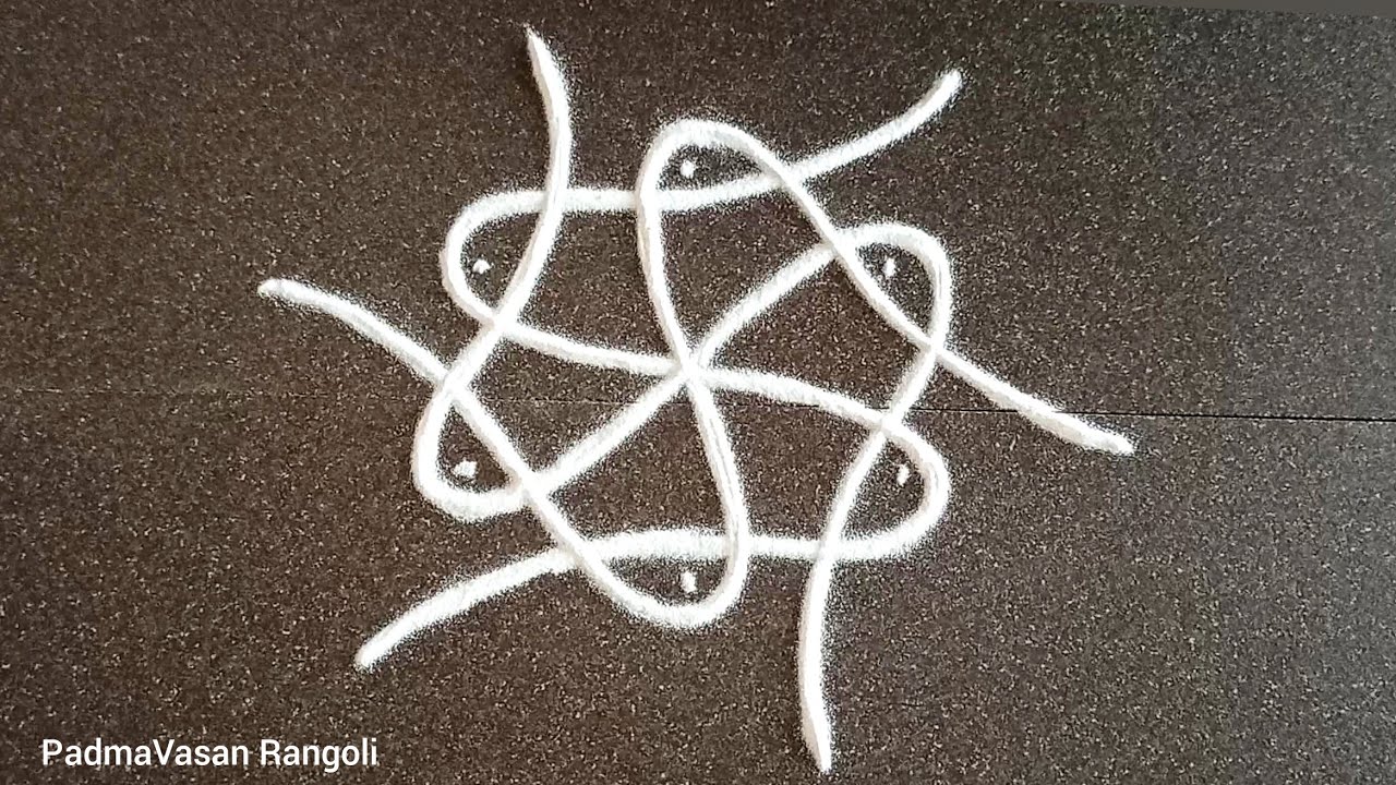 1090.⭐Mini Kolam⭐Easy Appartment muggu⭐Simple and Beautiful Begginer Rangoli⭐Traditional Fridaymuggu