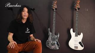 個性的なルックスと使い勝手の良いサウンド!OKbass が語る Bacchus SWL4-ASH/RSM の魅力