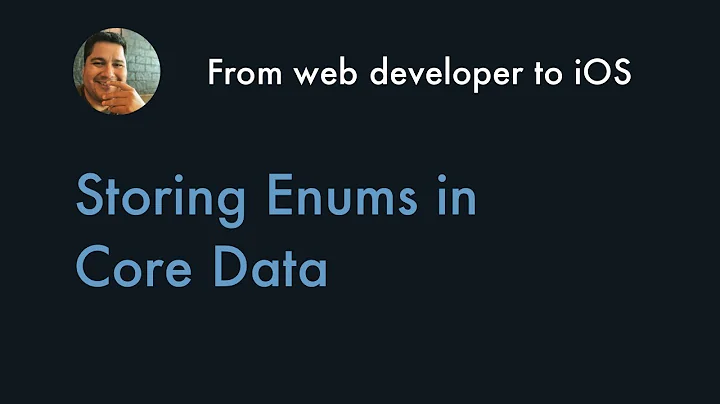 Building an indie iOS app: Storing Enums in Core Data