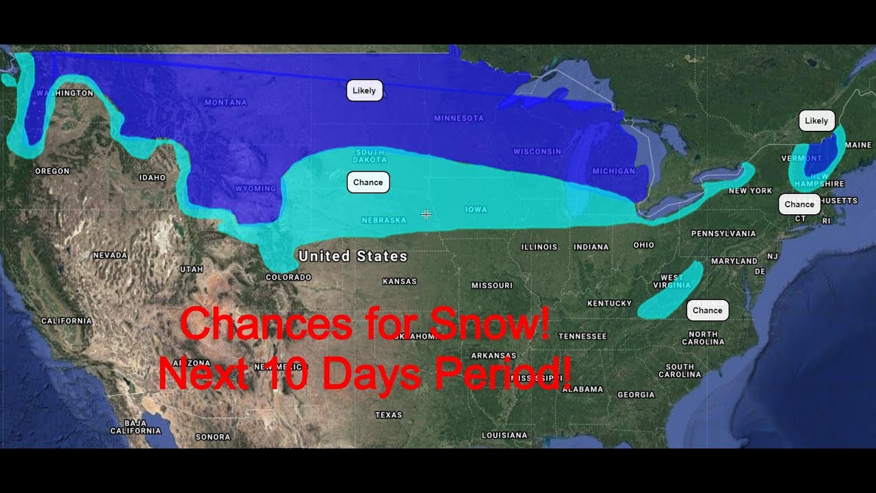 Snow is Likely Across Northern Plains, Rockies, Upper Midwest, and ...