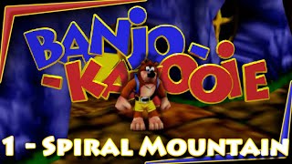 Banjo-Kazooie #1 Spiral Mountain | 100% Playthrough | Complete Walkthrough #banjokazooie