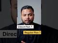 Mutual Fund Investing: Direct Plan ya Regular Plan? 📉   #mutualfunds #investing #stockmarket #sip