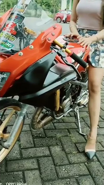 SHORT cewek sexy modeling Ninja modifikasi !!! modifikasi ninja rr #shorts