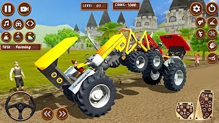 Modern Tractor Farming Driving Simulator 3D - New Tractor Games - Android Gameplay