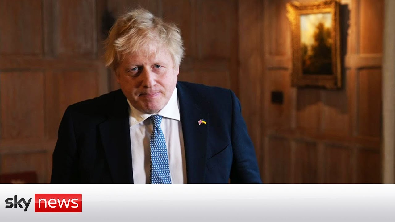 "I have received a fixed penalty notice", says Prime Minister Johnson