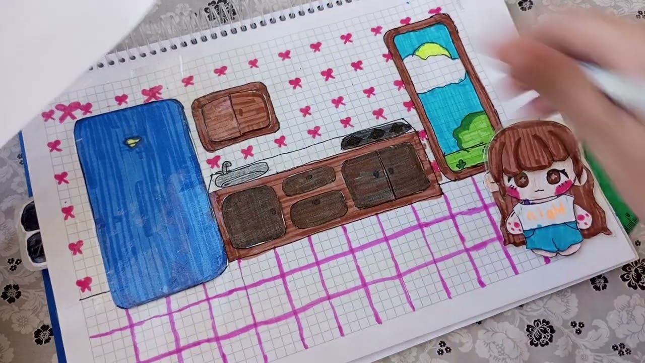 Karakterimin mutfak eşyalarını yapıyorum🎉😸