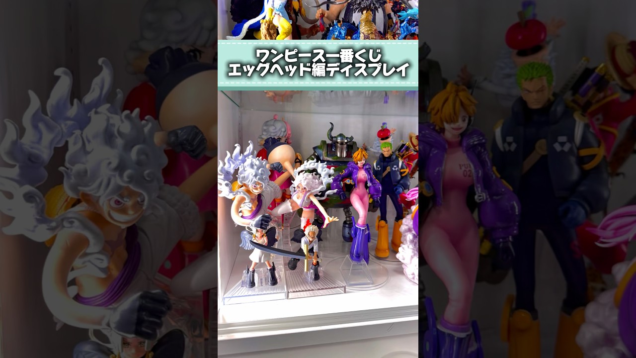 ワンピース一番くじエッグヘッド編ディスプレイ #onepiece #ワンピース