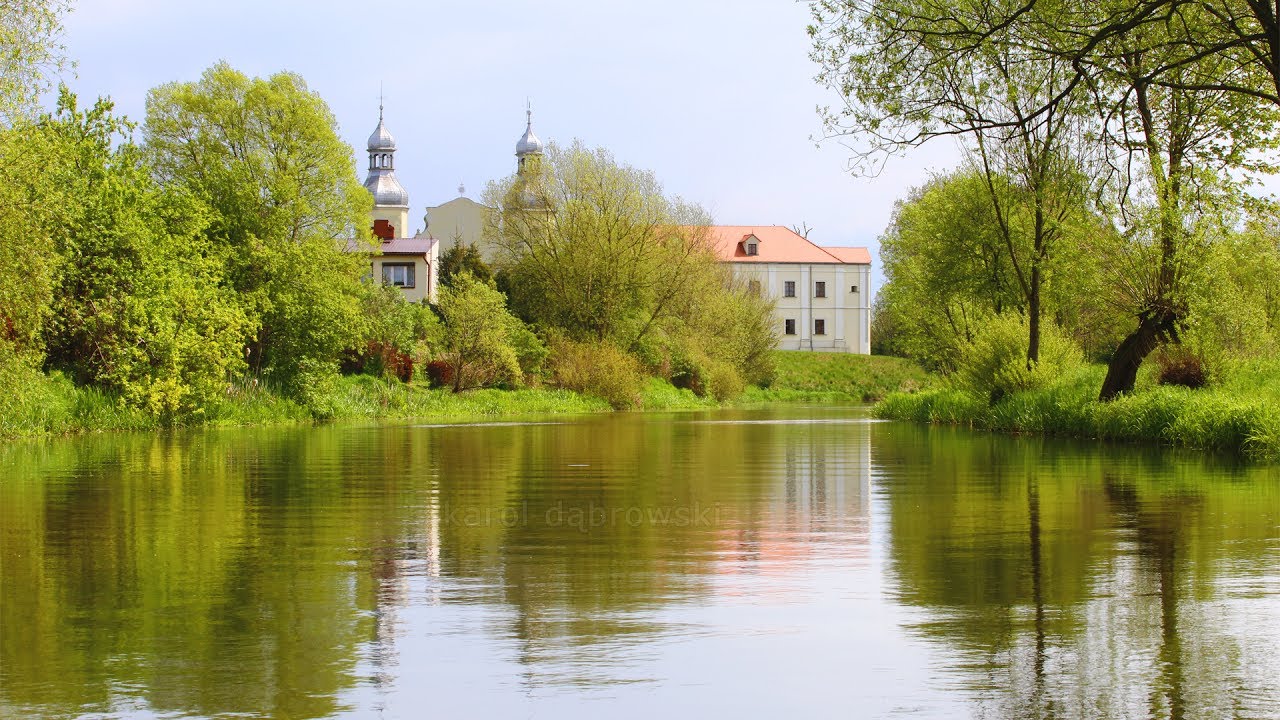Wieruszów - rowerem wodnym po Prośnie cz.1 Przystań, Młyn, Kościół o. Paulinów