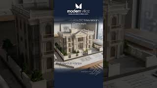 luxury elevation concept designed #2bhkhousedesign #modernarchitecture #modernvillaz #home #design