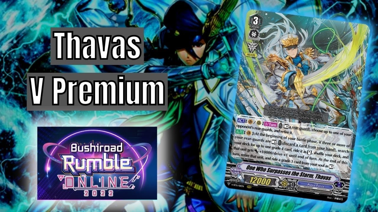 Thavas Deck | V Premium Aqua Force | 