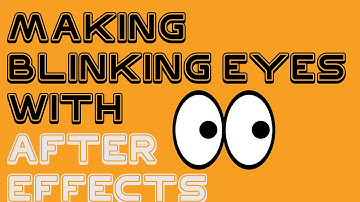 Cartoon animations in After Effects- Part 1 (Eye blinking)