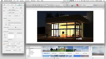 Physical Camera and Automatic Light Adjustment in Artlantis 4